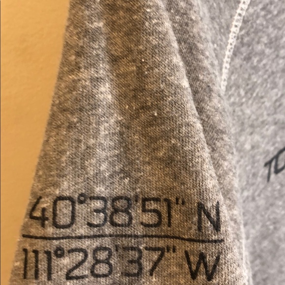 Alternative sweatshirt medium gray graphic on back - Picture 3 of 6